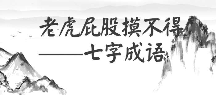 老虎屁股摸不得