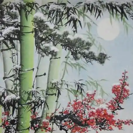 岁寒三友是指哪三个植物？