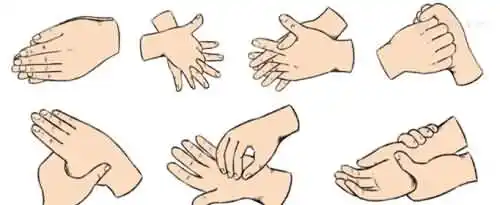 洗手法的七个步骤是什么？