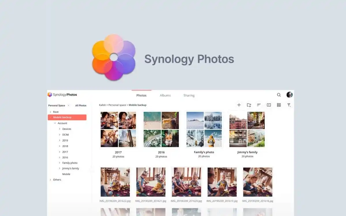 群晖Synology Photos如何批量上传照片