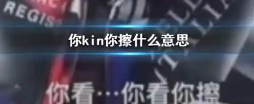 你kin你擦是什么意思什么梗？