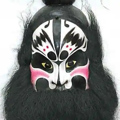 京剧张飞的脸谱是什么颜色？