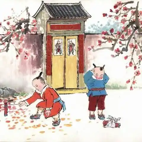 王安石写元旦的古诗是什么？