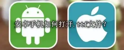 安卓手机如何打开.ttf文件？