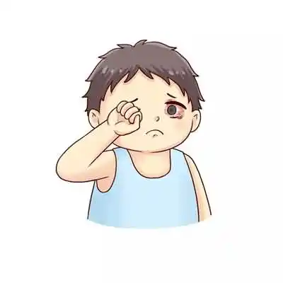 揉压眼睛为什么会出现光斑？