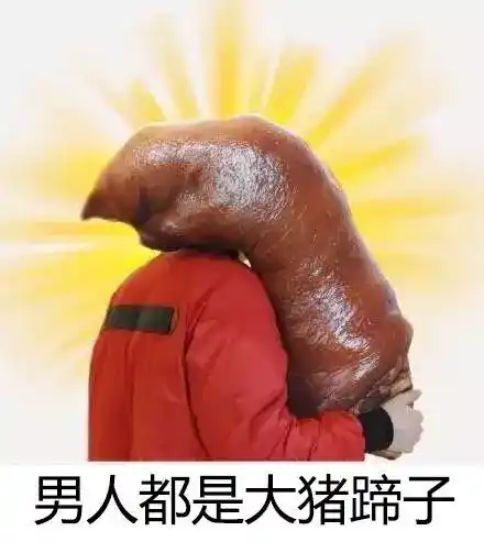 男人都是大猪蹄子